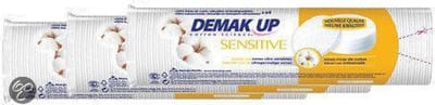 Demak'Up Sensitive Silk - Wattenschijfjes - 3 x 60 stuks - Voordeelverpakking