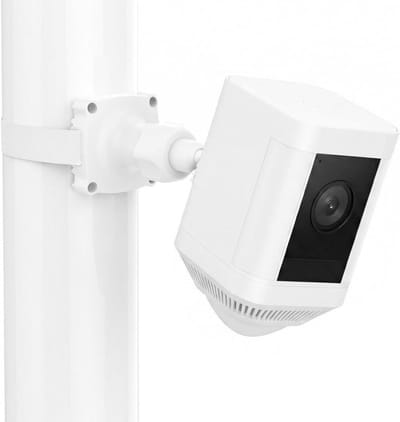 Verstelbare Wandhouder - Camera Beugel - Beveiliging Monteren - Flexibele Installatie - 12 x 8 x 8 cm - Wit