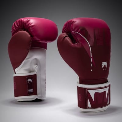 Venum- Adrenaline Bokshandschoenen – Bourgondisch/Roze - 10oz