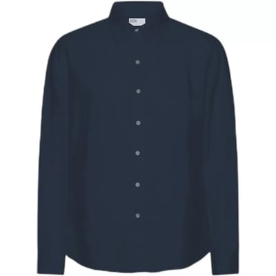 Linnen overhemd met lange mouwen Colorful Standard