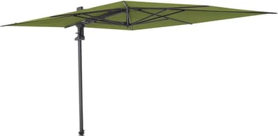Saint tropez 355x300 sage groen met verrijdbare 120kg voet