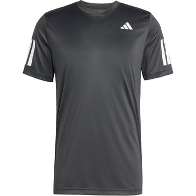 Adidas Performance Club Tennis Climacool 3-Stripes T-Shirt - Heren - Zwart