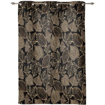 Herfst Esdoornblad Textuur Gordijnen voor Slaapkamer Woonkamer Raamgordijnbehandelingen Jaloezieën Keuken Huisdecoratie Draperieën 135W x 60H(cm) x1 gray