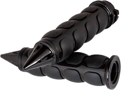 Motorfiets Handgrepen - Stuur Grips - Comfortabel Rijden - Antislip Rubber - 1 Inch - Zwart
