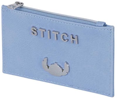 Karactermania - Disney - Lilo en Stitch - Pasjeshouder - Portemonnee met rits - Portefeuille - Blauw