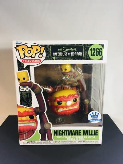 Funko Pop Super! Animation: The Simpsons Treehouse of Horror - Nightmare Willie #1266 Special Edition Exclusive