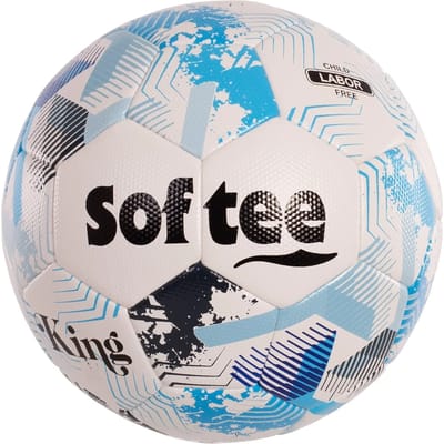 Voetbalbal Softee King Blanco/Azul - 30