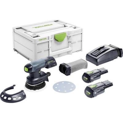 Festool ETSC 125 3,0 I-Plus Accu Excenterschuurmachine 18V 3.0Ah in Systainer - 577694