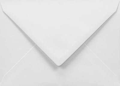 100x C6 Enveloppen Wit 11.5x16.2 cm 100g Zonder Venster voor Kaarten