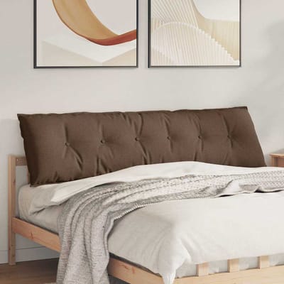 vidaXL - Rugkussen - Bruin - 200 - x - 19 - x - 50 - cm - Stof