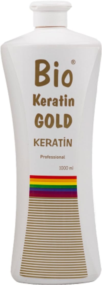Bio Keratin Gold Keratin Smoothing Treatment – 1000 ml – Gladmakende Haarbehandeling – Professionele Haarverzorging