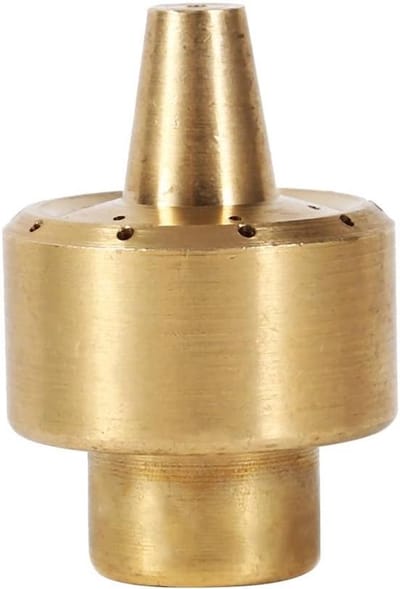 Dailygoods- Sproeikop Messing - Tuinirrigatie - Fontein Sproeier - Multi-richting Jet - Aansluitgrootte 1/4"/1/2"/3/4" - Comfortabele Installatie - Fonteinsproeier