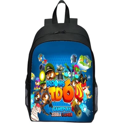16 inch kinderrugzak ballon toren anti Bloons TD6 rugzak voor leerling basisschool en middelbare school jongen en meisje rugzak