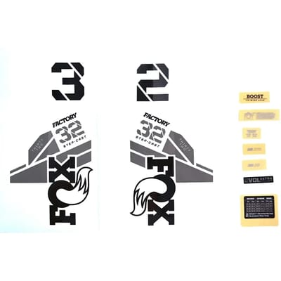 Decalset Fox 2021, 32 SC, F-S, Logo, Fork