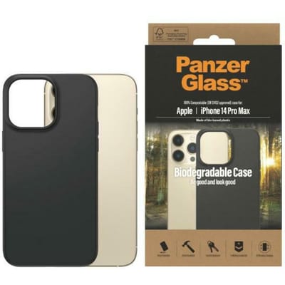 PanzerGlass - Biologisch - afbreekbaar hoesje voor iPhone - 14 - Pro - Max - zwart