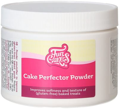 FunCakes Cake Perfector Powder - 250 g - Cakeverbeteraar voor Glutenvrije Cakes, Koekjes en Brownies - Emulgator & Stabilisator voor Zachtheid, Textuur en Versheid