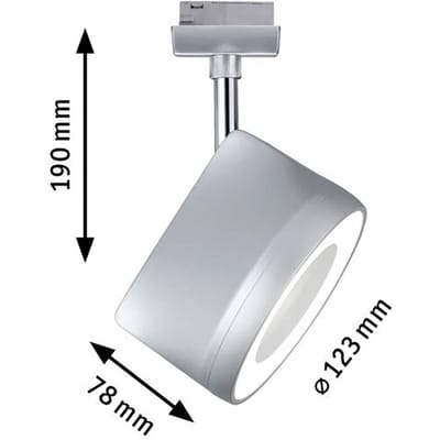 Paulmann URail Arena LED spot dimbaar chroom 4000K