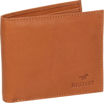 Mustang® Livorno leren portemonnee Cognac