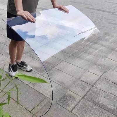 Acrylaat Plaat - Polycarbonaat Dakplaat - Tuinhuis Dak - UV Bestendig - 5.1x3.2ft - Transparant
