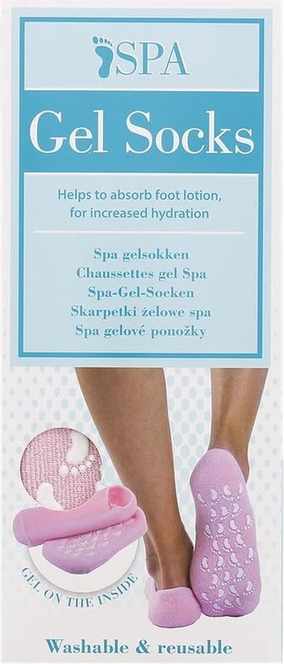 Spa gel socks - Stoffen Gel Sokken | Zachte voeten| Hydraterend | Verlicht voetpijn