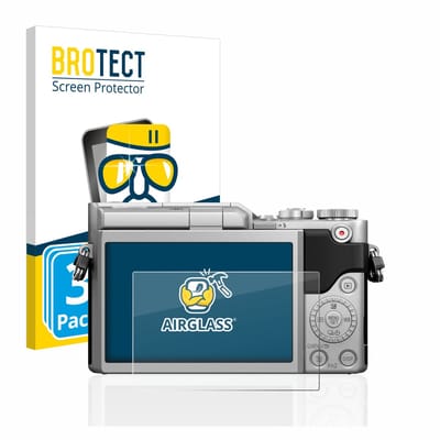 Screenprotector 3 Stuks voor Panasonic Lumix DC-GX880 Beschermglas transparant