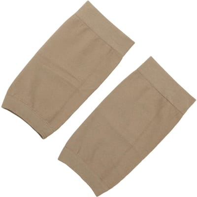 Ademende Ondersteuning Onderarmkussentjes Elleboogmouwen Concealer Beschermende Band Cover Tatoeage Sport Pols Armhoes One Size beige