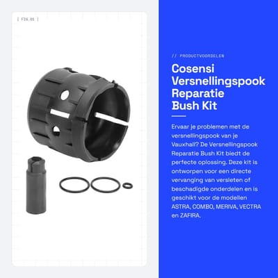 Dailygoods- Versnellingspook Reparatie Bush Kit - Vervanging - OEM-nummer X8R0078 - Geschikt voor Vauxhall - Schakelbus - Perfecte pasvorm