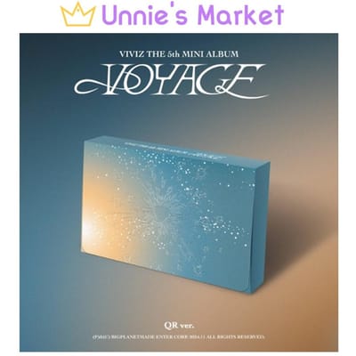 VIVIZ - VOYAGE version QR. Le 5ème Mini Album QR VER. gray