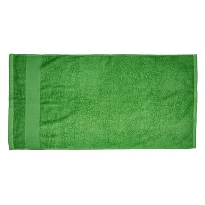 Fair Towel Gezellige biologische badhanddoek (Grasgroen)