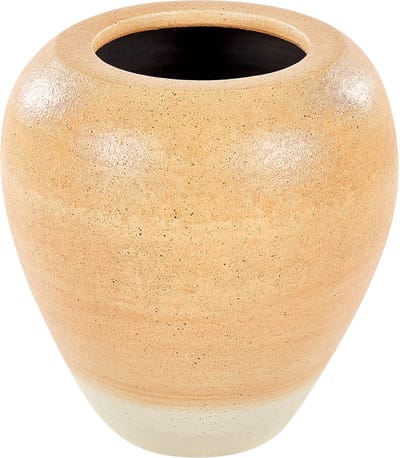 SKIONE - Decoratieve vaas - Oranje - Terracotta