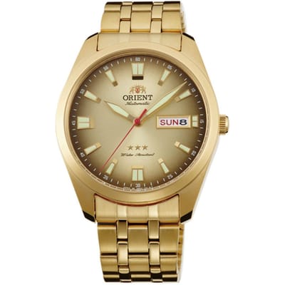 Orient Watch RA-AB0021G19B Men Gold 38mm 5 ATM