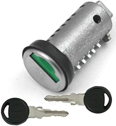 Steekcilinder Caravan - Slot Cilinder - Veilig Opbergen - STS ZADI Systeem - 10 Stuks - Groen