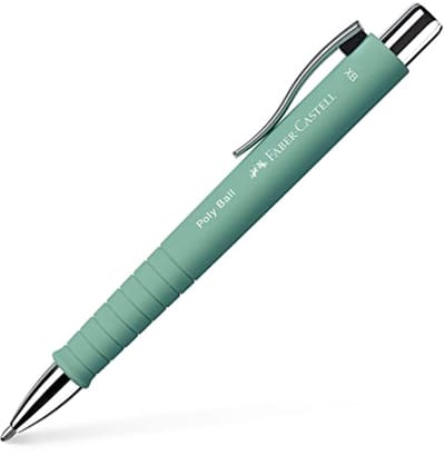 Balpen Poly Ball XB - Mintgroen - Navulbare Ballpoint met Ergonomische Grip
