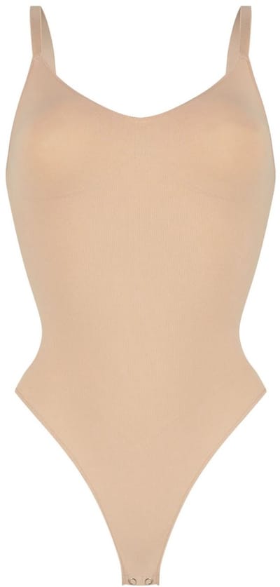Teep Corrigerende Body String – Corrigerende String Dames – Corrigerend Ondergoed Dames – Shapewear Dames – Beige – Maat S