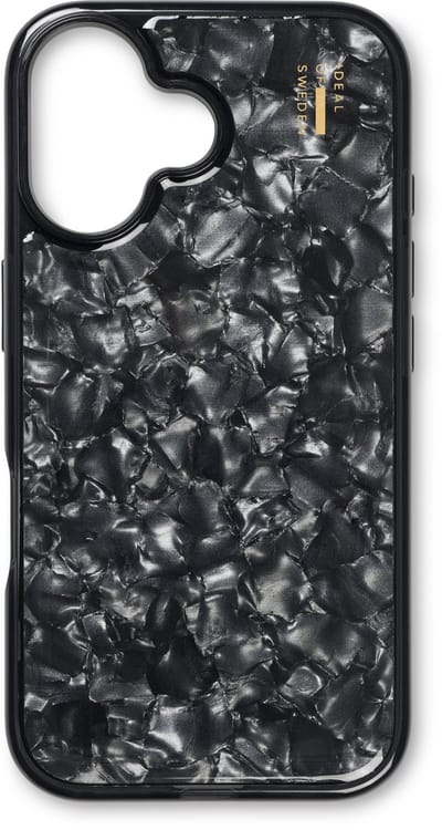 iDeal of Sweden Pearlised Case geschikt voor iPhone 16 Plus Black