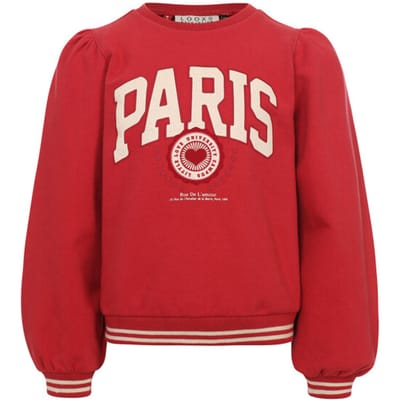 Looxs Revolution 2532-7337 Truien & Vesten Meisjes - Sweater - Hoodie - Vest- Rood - Maat 98