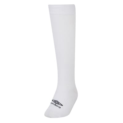 Umbro Primo voetbalsokken voor kinderen (Wit/zwart)