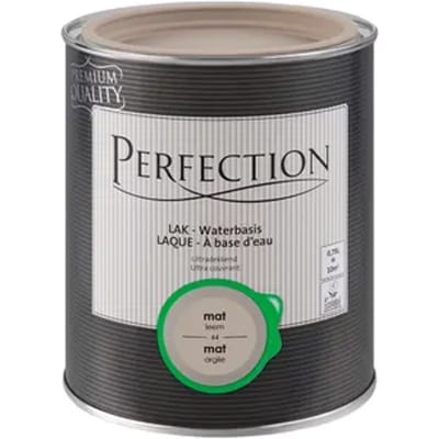 Perfection Houtlak Ultradekkend - Mat - Leem - 750ml