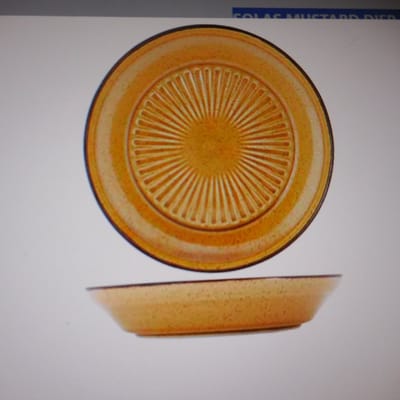 Solas Mustard Diep Bord D19cm