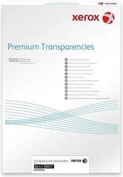 Xerox 003R98205 afdrukfilm Folie Transparant Laser A4 (210×297 mm) 50 vel