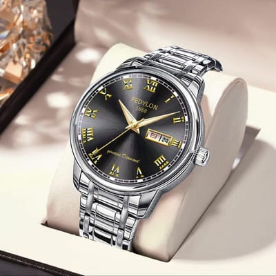 Nieuw Zwitsers Herenhorloge Heren Geavanceerd Volautomatisch Mechanisch Horloge High-end Editie Lichtgevend Waterdicht High-end Minimum white