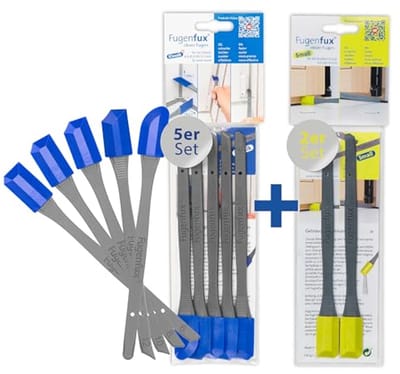 Professionele Voegentrekker Set – 5 Stuks + Small – Perfect voor Strakke Voegen – Innovatieve Ontwerpen voor Elke Maat – Made in Germany