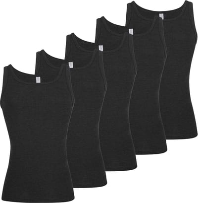 ESGE Heren onderhemd 5 pack - Fijnrib Jeans