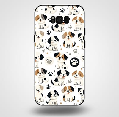 Smartphonica Telefoonhoesje voor Samsung Galaxy S8 Plus met honden opdruk - TPU backcover case honden design geschikt voor Samsung Galaxy S8 Plus