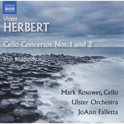 CD VICTOR HERBERT, MARK KOSOWER, ULSTE - Concertos pour violoncelle Nos. 1 et 2 / Iris 8573517 Naxos 2016 Japon Classique Occasion