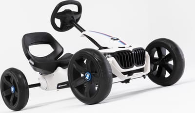 BERG Reppy BMW Skelter - Verstelbare Stoel - Met soundbox - 2,5+ Jaar - Wit - Officieel licentiemodel