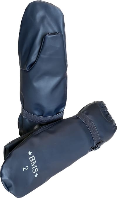 BMS kinderhandschoenen, graafhandschoenen, marineblauw
