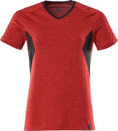 Mascot Accelerate T-shirt 18092-801 - signaalrood-gemêleerd/zwart - 3XL