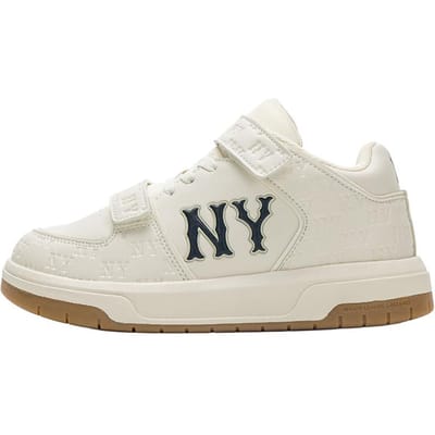MLB New York Yankees Lichtgewicht Comfortabel Duurzaam Lage Casual Schoenen Kinder sneaker Wit 7ASXJM45N-50CRS 38 white