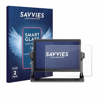 2 Stuks Savvies Screenprotector - geschikt voor Feelworld LUT 11H 10.1" - beschermfolie glas transparant